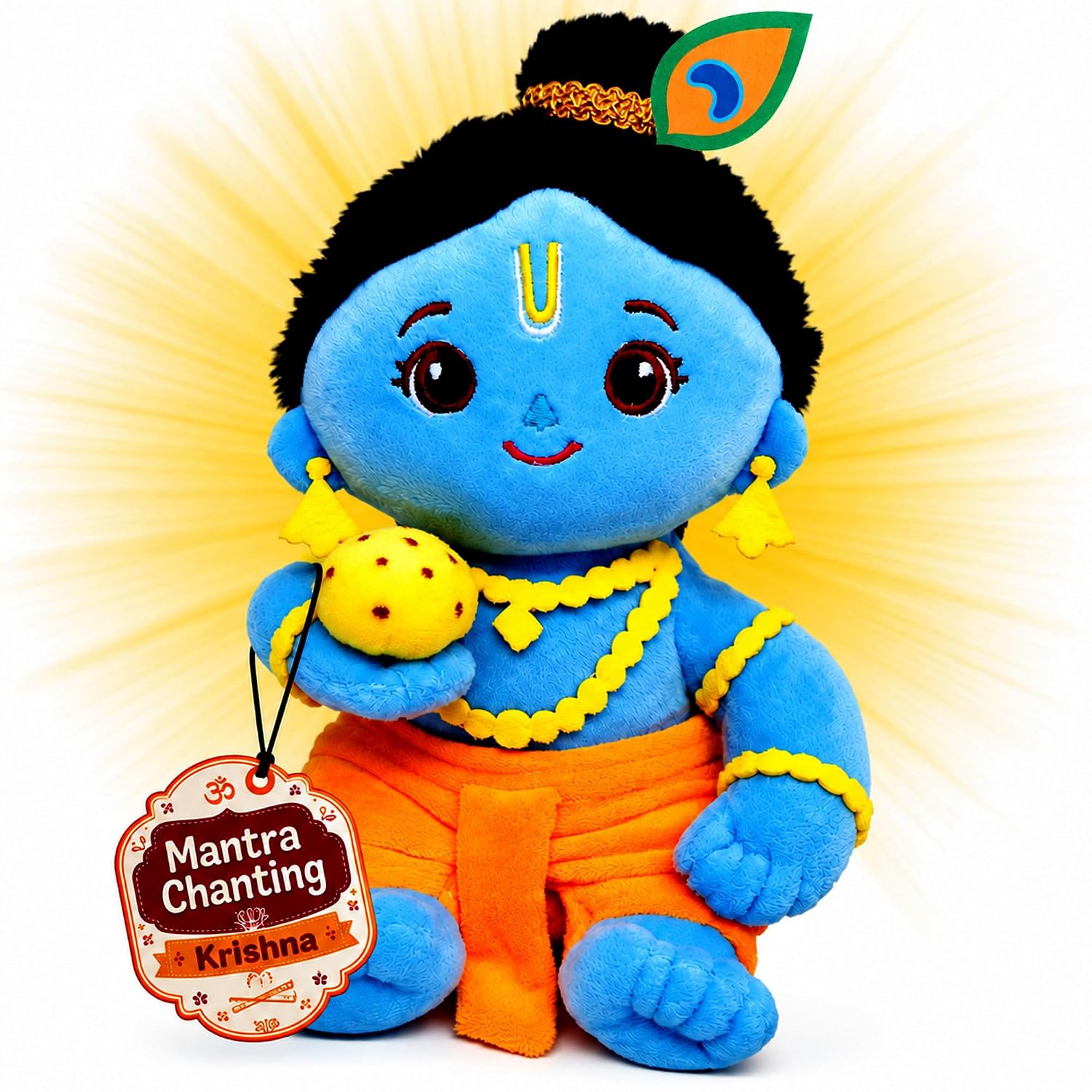 Musical Mantra Plush – Bal Krishna & Bal Ganesha
